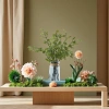 Artificial flower plastic succulent branches, soft rubber eucalyptus green plants, single plant, home decoration flower material matching Specification image